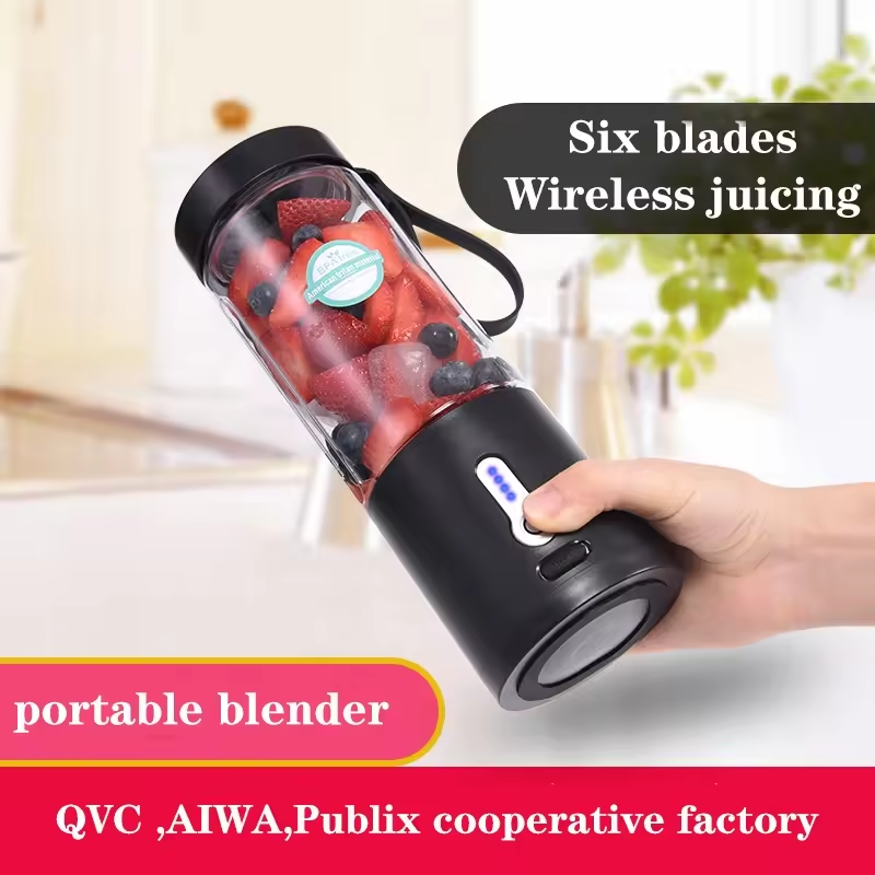 Portable blender zwart